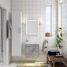 Мебель для ванной Art&Max Family 40 с дверцей Cemento Veneto