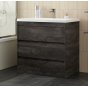 Мебель для ванной Art&Max Family-M 75 напольная железный камень