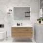 Мебель для ванной Art&Max Family-M 100 подвесная дуб харбор золотой