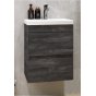 Мебель для ванной Art&Max Family-M 40 с ящиками железный камень