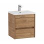Мебель для ванной Art&Max Family-M 50 дуб харбор золотой