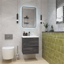 Мебель для ванной Art&Max Family-M 50 железный камень