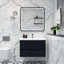 Мебель для ванной Art&Max Family-M 75 подвесная угольный камень