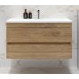 Мебель для ванной Art&Max Family-M 90 дуб харбор золотой