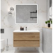 Мебель для ванной Art&Max Family-M 90 дуб харбор з...