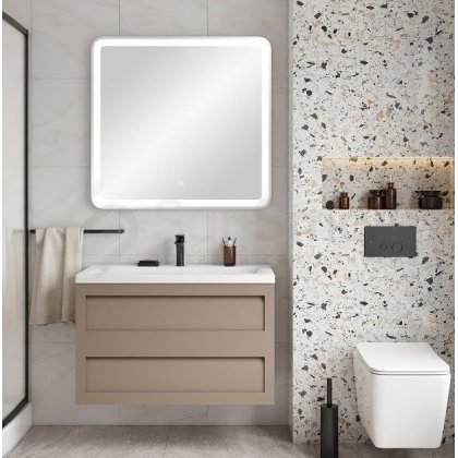 Мебель для ванной Art&Max Platino 100 Cappuccino Matt