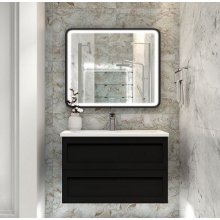 Мебель для ванной Art&Max Platino 100 Nero Matt