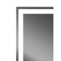 Зеркало-шкаф Art&Max Techno AM-Tec-1000-800-2D-F-Nero
