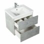 Мебель для ванной Art&Max Techno 70 Бетон лофт натуральный