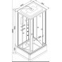 Душевой бокс AvaCan V160