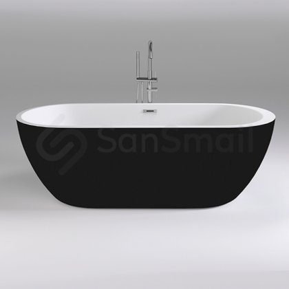 Ванна акриловая Black&White Swan SB105 Black