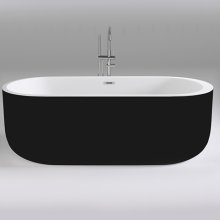 Ванна акриловая Black&White Swan SB109 Black