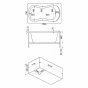 Ванна Bas Кэмерон Стандарт плюс 120x70