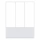 Шторка на ванну Bas Бриз, Верона, Ибица 3 створки стекло прозрачное ++13 625 руб