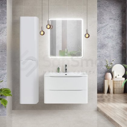 Мебель для ванной BelBagno Acqua 80 Bianco Lucido