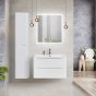 Тумба с раковиной BelBagno Acqua 80 Bianco Lucido