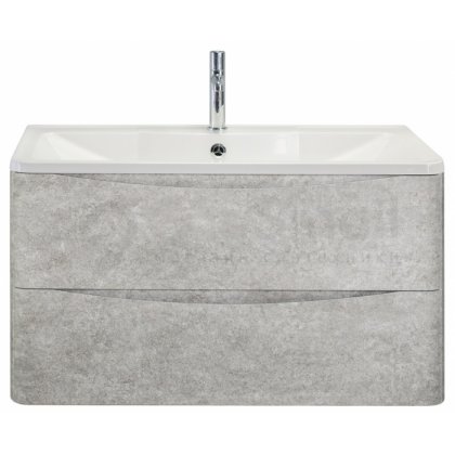 Тумба с раковиной BelBagno Acqua 90 Cemento Verona Grigio