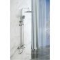 Душевая стойка BelBagno Acqua DOCM хром