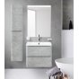 Тумба с раковиной BelBagno Albano 70 Cemento Verona Grigio