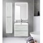 Тумба с раковиной BelBagno Albano 70 Rovere Vintage Bianco