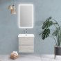 Тумба с раковиной BelBagno Albano-CER 50 Rovere Vintage Bianco