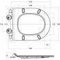 Унитаз подвесной безободковый BelBagno Sfera-R с крышкой BB901SC микролифт