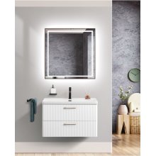 Мебель для ванной BelBagno Due 80-BB-8076-3-80 Bianco Lucido