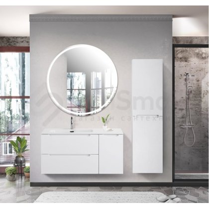 Мебель для ванной BelBagno Etna 100-BB1000ETL-L Bianco Lucido