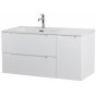 Тумба с раковиной BelBagno Etna 100-BB1000ETL-L Bianco Lucido