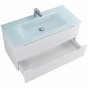 Мебель для ванной BelBagno Etna 100-BB1010/465-LV-VTR-BL Bianco Lucido