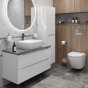 Мебель для ванной BelBagno ETNA100BL-KEPMGL-1302-SET Bianco Lucido