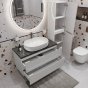 Мебель для ванной BelBagno ETNA100BL-KEPMNO-1084-SET Bianco Lucido