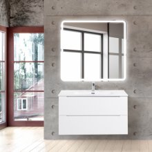Мебель для ванной BelBagno Etna 100-BB1000ETL Bianco Opaco