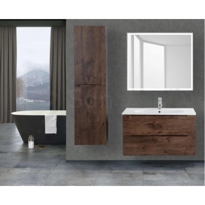 Мебель для ванной BelBagno Etna 100-LOV-1000-LVB Rovere Moro