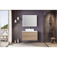 Мебель для ванной BelBagno Etna 100-S Rovere Bianco