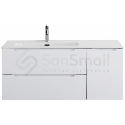 Тумба с раковиной BelBagno Etna 120-BB1200ETL-L Bianco Lucido