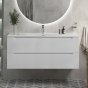 Тумба с раковиной и зеркалом BelBagno Etna 120-BB-8099-120 Bianco Lucido