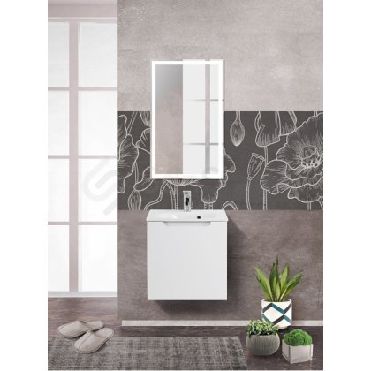 Мебель для ванной BelBagno Etna 50-1A-R Bianco Lucido