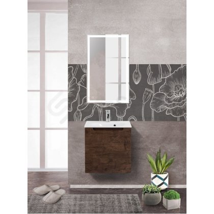 Мебель для ванной BelBagno Etna 50-1A-L Rovere Moro