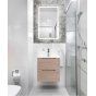 Тумба с раковиной BelBagno Etna 50-BB500ETL Rovere Grigio