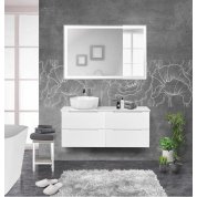 Мебель для ванной BelBagno Etna 120-S-L Bianco Lucido