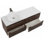 Мебель для ванной BelBagno Etna 120-S-L Rovere Moro