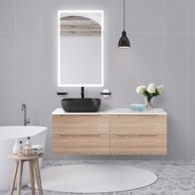 Мебель для ванной BelBagno Etna 120-S-L Rovere Bianco