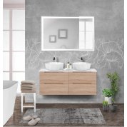 Мебель для ванной BelBagno Etna 120-2-S Rovere Bia...