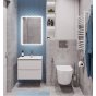 Тумба с раковиной BelBagno Etna 70-BB700ETL Bianco Opaco