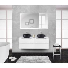 Мебель для ванной BelBagno Etna 140-2-S Bianco Lucido