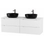Мебель для ванной BelBagno Etna 140-2-S Bianco Opaco