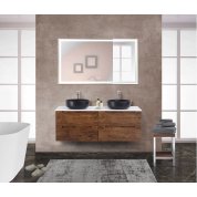 Мебель для ванной BelBagno Etna 140-2-S Rovere Mor...