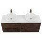 Мебель для ванной BelBagno Etna 140-2-S Rovere Moro