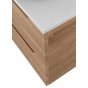 Тумба со столешницей и раковинами BelBagno Etna 140-EK-140-2-BL-BB1302-H301 Rovere Bianco